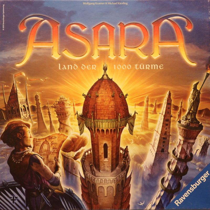 Asara Cover des Brettspiels 'Asara'
